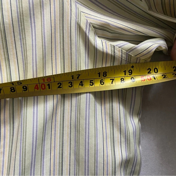 Eddie Bauer  long sleeve cotton button blouse sz M - Picture 10 of 13